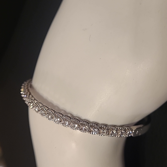 🔥 14K white Gold  diamond Luxury Bracelet for her ♥️ - Picture 8 of 10